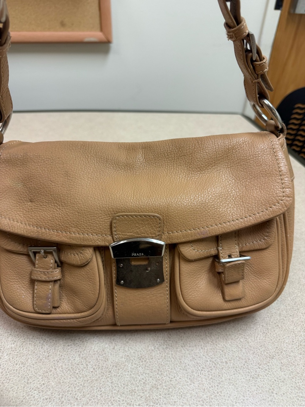 Vintage Prada Calf Rocket Shoulder Bag Y2K READ DESCRIPTION - Picture 2 of 16